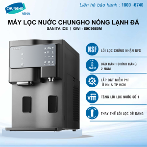 Máy lọc nước ChungHo Sanita ICE GWI-60C9560M( MIỄN PHÍ LẮP ĐẶT TẠI HÀ NỘI & HCM) Máy lọc nước có chức năng làm đá
