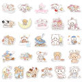56pcs Japan Cute Mikko Sticker DIY Phone Laptop Guitar Suitcase Diary Skateboard Car Decals KidsToy. 