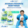 [Ayudia's Favorite] Biodef Sabun Mandi Jaga Skin Barrier Whitening Paket Pump 550ml dan Refill Pouch 400ml Sabun Mandi Cair Untuk Meredakan Jerawat Punggung, Back Acne, Minyak Pada Kulit, Sensitif, dan Kulit Kering. 