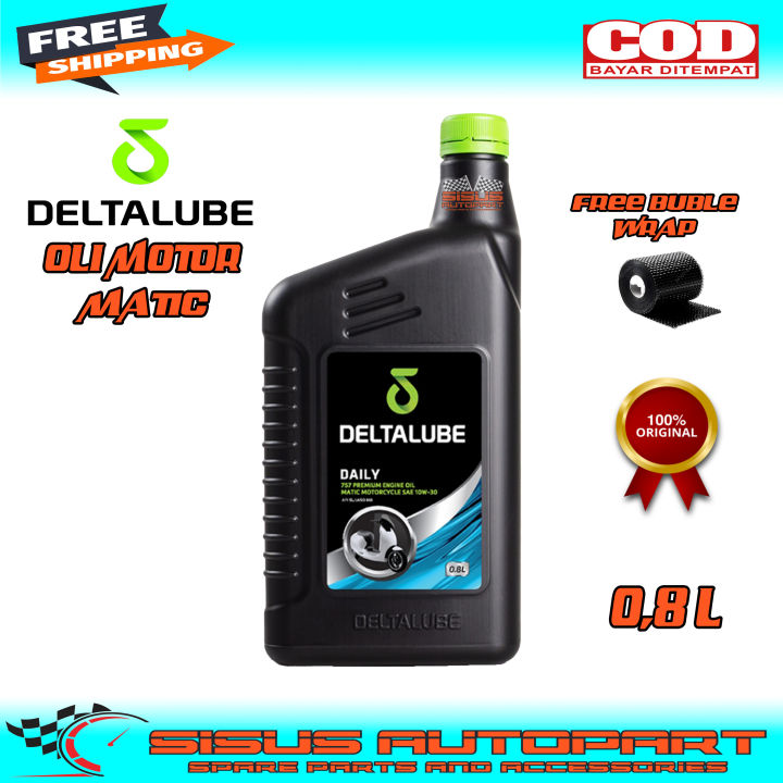 Deltalube Daily 757 Premium SAE 10W-30 Matic 0,8L / Oli Deltalube Motor Matic 800 ML / Deltalube Matic