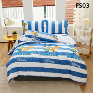 The SEED - 2500 TC Milk Cotton Fabric Cartoon Bedsheet Premium Soft & Breathable & Durable Fitted