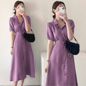 DRESS BASIC SIMPLE MARALA DRESS LENGAN PENDEK WANITA TERBARU