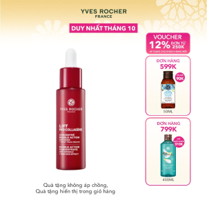 Tinh chất đậm đặc giảm nếp nhăn và tái tạo da Bakuchiol 0.5 Retinol Thực vật Yves Rocher Lift Pro-Collagen 30ml