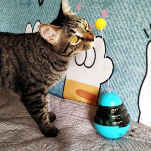 Leaking Food Tumbler for Cats / Cat toys / Toy for cat / Cat Bowl /  Self-Entertain / Bowl