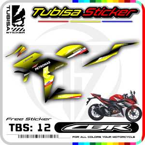 Stiker Decal CBR Facelift - Stiker Sticker Striping Variasi Motor CBR 150 Facelift 150. TBS.12