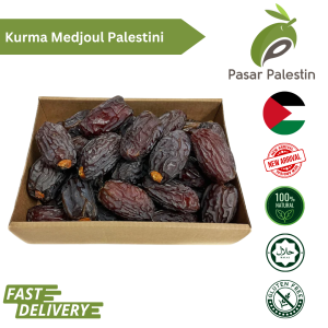 Experience the Authentic Flavor of Palestine with Premium Medjoul Dates by Baitul Maqdis | Fresh Jumbo & Large Sizes | 500g 1Kg & 5Kg