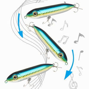 ZEEMIN Floating Pencil Lure 12g 9.5cm Spook Fishing Topwater Walk The Dog Swimbait HardBait Hook Popper Pesca Wobbler Artificial Bait