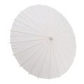 [Wondering] Kids Paper Parasol Bamboo And Paper Umbrella Chinese Style Elegant White DIY Paper Umbrellas For Decoration. 