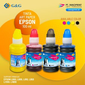 Tinta Artpaper Art paper Brother Inkjet DCPMFCWDW J T series 1 set Original Resmi G&G