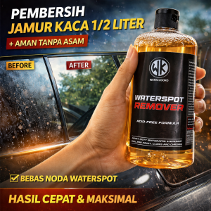 Pembersih Jamur Body dan Kaca Mobil / WK Waterspot Remover 500ml
