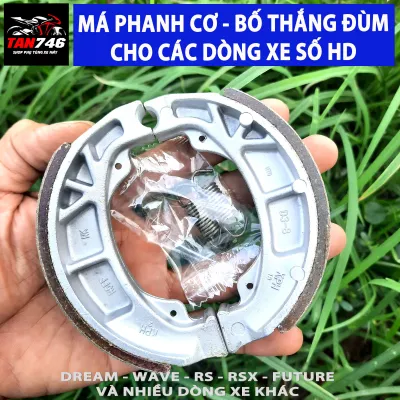 Má phanh cơ Bố thắng đùm cho Dream Wave Rs Rsx Future Ws110 Các dòng xe số hãng HD và xe TQ