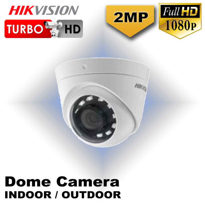 hikvision Dome Camera 2mp (1080p) Indoor IR camera Night