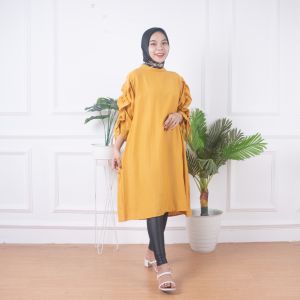 GW - Atasan Tunik Wanita Zora - Atasan Wanita Muslimah Bahan Rayon Premium