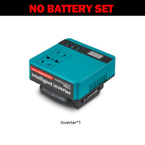 Power Inverter 120W Cordless Power Inverter DC 18V To AC 220V For Home Application Inverter Adapter Power Supply Inverter For Makita 18V Battery