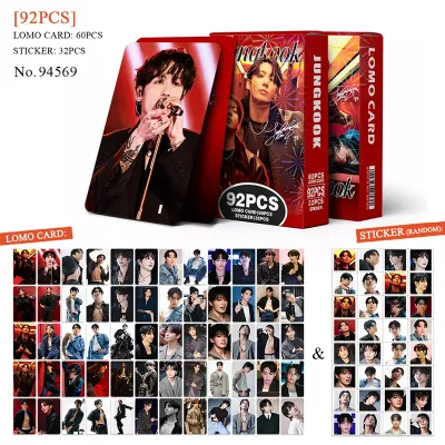 92pcs/box BTS Photocards ARIRANG KPOP V JUNGKOOK JIMIN LOMO Card Sticker Collection Card