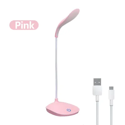 Study Table Desk Lamp Eye Protection with Pen Holder USB Charging LED Lamp