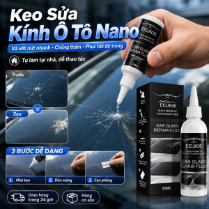 🔥Giá sốc🔥Keo sửa kính ô tô nano chống thấm Dung dịch vá kính nứt nhanh chuyên dụngKeo phục hồi vết nứt kính chắn gió