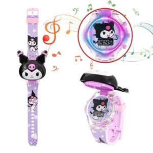 JAM TANGAN ANAK KARAKTER MUSIK LAMPU LED DIGITAL WATCH