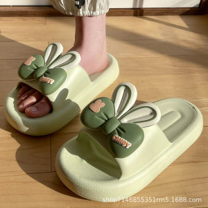 Free Shipping New Summer Collection: Cute Bow-Knot Thick-Soled Indoor/Outdoor EVA Sandals For Women