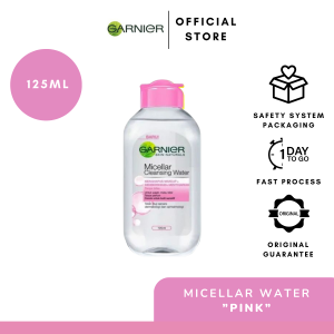 Garnier Micellar Water 125ml | Vitamin C | Pink | Salicylic BHA | Rose | Bipase Oil Infused | Make Up Remover Disarankan Menambah KARDUS PACKING TAMBAHAN - BOX PACKING TEBAL - BOX BUBBLE WRAP