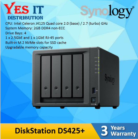 Synology DS923+ DS423+ NAS DiskStation 4-Bays Ryzen