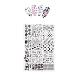 Practical Stamping Plate Rust Resistant Steel Nail Art Template Suitable For Creating Distinctive Looks For Any Occasion