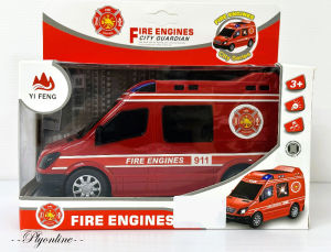 Toy - Fire Engine Truck 🌟Cool Light 🌟Music 🌟Universal Wheel Gift For Children Ages 3+ (CK53849)