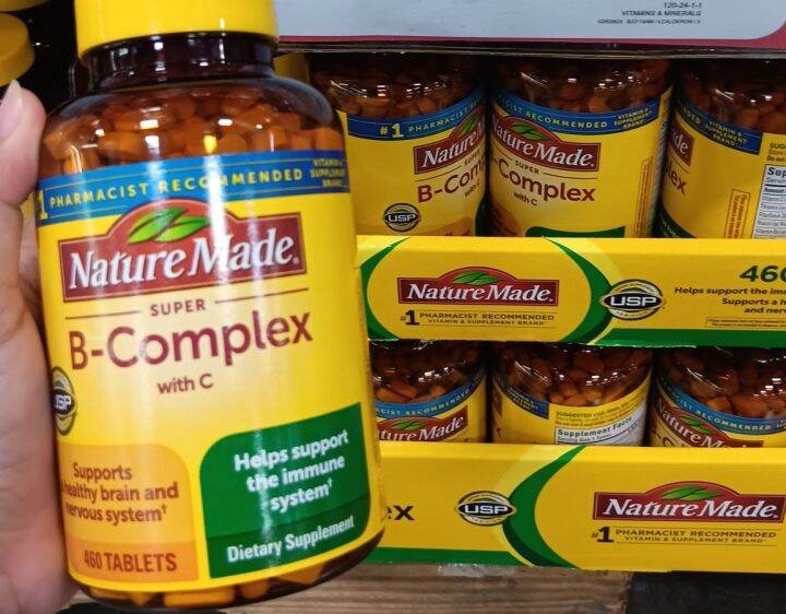 Nature Made SUPER B-COMPLEX With Vitamin C/460 Tablets | Lazada PH