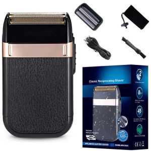 powerful rechargeable shaver for men foil electric shaver beard hair shaving head bald electric razor with extra mesh