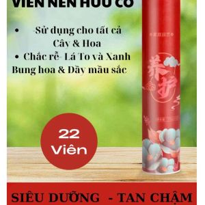 Lọ 22 Viên Phân Bón Hữu Cơ Siêu Dưỡng Chuyên Dụng Cho Cây Cảnh Bonsai