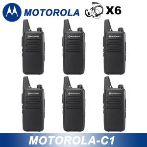 [Free Mic] Motorola Walkie Talkies C1 UHF 400-470 Mhz Marine High-frequency Long range Two Way Radio 10KM