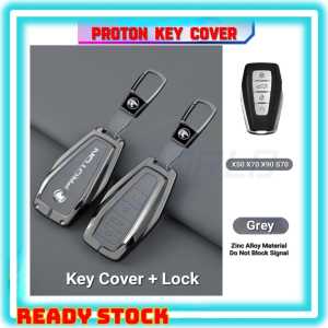 【B369 READY STOCK】New Proton S70 X50 X70 X90 Zinc Alloy Sporty Keychain Cover Zinc Alloy Car Smart Key Protective Box