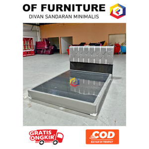 Divan sandaran model minimalis fullset 90x200 / 120x200 /140x200 / 160x200 / 180x200 type modern