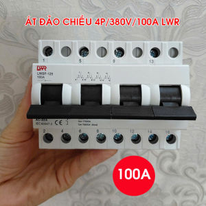 Át đảo chiều 3 pha 380v 100A LWR cầu dao đảo chiều 4 pha 100A 380v át đảo chiều 3 pha 100A LWR