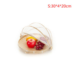 Food Fly Proof Basket With Net Tent Hand Organization Fruit Green Bread Storage And Simple Ball Outdoor Net Cover