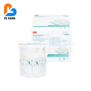 3M Tegaderm™ Transparent Film Roll 16002 | 5cm x 10m | Waterproof Adhesive Film Dressing Roll