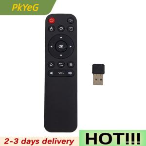 PkYeG Universal 2.4G Wireless Air Mouse Keyboard Remote Control with USB Receiver for Android TV Box Smart TV Windows PC