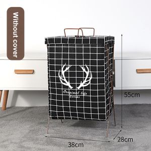 Folding Laundry Basket Waterproof Clothes Basket Large Size Household Storage  With cket Storage  Pakaian Kotor
