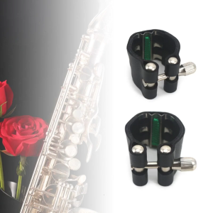 Vít đơn PU da búp KÈN SAXOPHONE ligature clip bền kẹp chặt sax kẹp cho Kèn saxophone alto