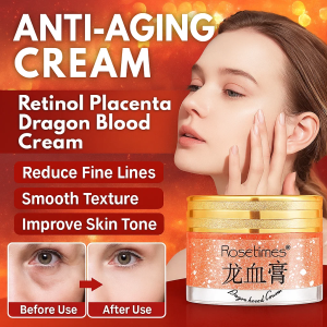 Dragon Blood Cream Retinol Anti Aging Moisturizer Placenta Essence Cream Fade Fine Lines Anti Wrinkle Anti Aging Firm Lift