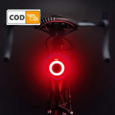 Lampu LED Belakang Sepeda 5 Mode USB Rechargeable Waterproof Aksesoris Penerangan Malam
