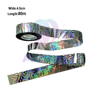 AUK. 50m/80m/100m Anti Bird Ribbon Flashing Reflective Bird Repellent Scare Tape Scarer Pigeons