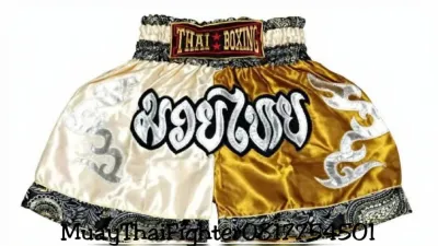 กางเกงมวยไทย สำหรับเด็ก สลับสี Thai Boxing Shorts Kids