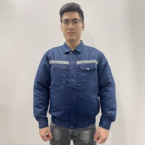 áo điều hoà chất liệu vải kaki 2 lớp co dãn 4 chiều thấm hút mồ hôi chống nắng nóng chống tia UV