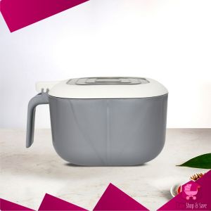 BabyShop-C1245 Tempat Bumbu Dapur Sekat 4in1 Serbaguna Seasoning Box 4 Sendok Kotak Penyimpanan Gula