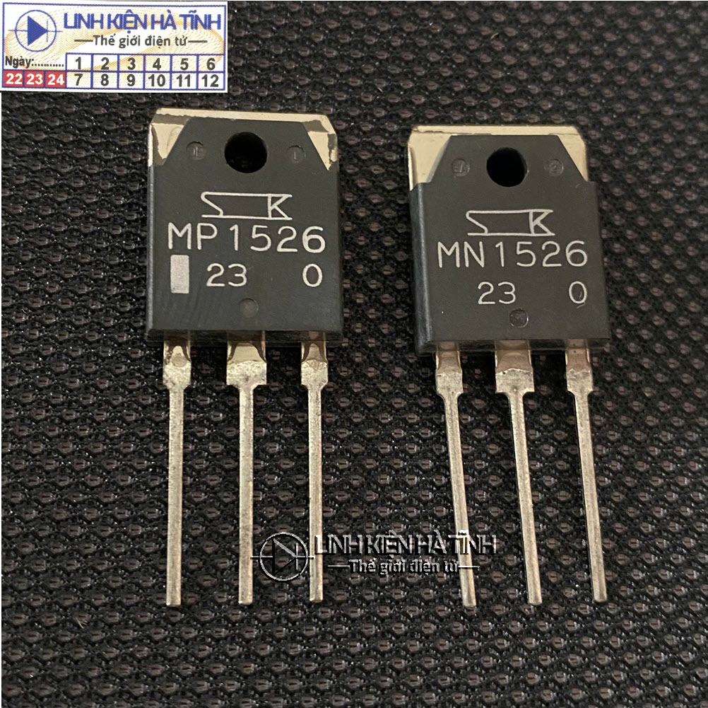 Cặp sò SANKEN MN1526 MP1526 15A 260V hàng mới bản gốc -AH25