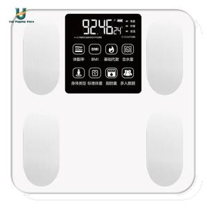 Smart Body Weight Scale with Digital LED Screen and BMI Function Compact Design for Fitness Monitoring