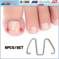 6Pcs Alat Korektor Kuku Kaki Cantengan / Toe Nail Ingrown Pedicure / Nail Corrector / Alat Koreksi Kuku Kaki Tumbuh Ke Dalam. 
