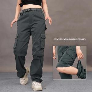 NUONEKO dành cho nam giớis-Convertible-Hiking-Pants Nhanh khô nhẹ Zip Off Quần chở hàng thoáng khí cho ngoài trời câu cá Safari cắm trại2026