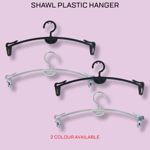 10Pcs Plastic Hanger Clip Tudung